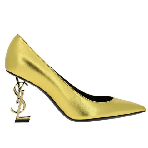 ysl tacchi oro|Scarpe con tacco Saint Laurent .